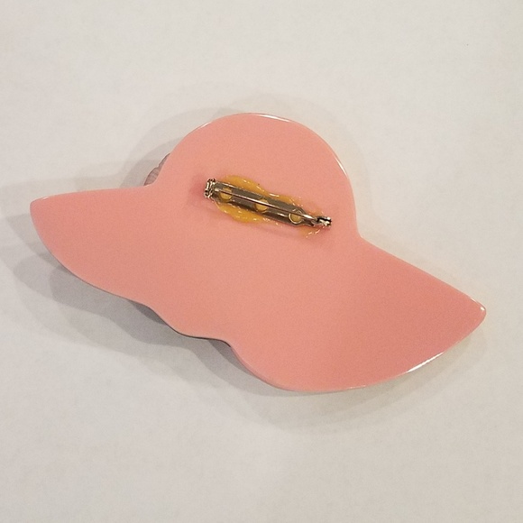 80's MOP Lady Vintage Pin - Picture 6 of 6